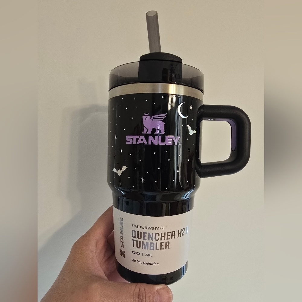 NWT Stanley X Target 2025 Halloween Quencher Tumbler 20 Oz Spellcast Black
